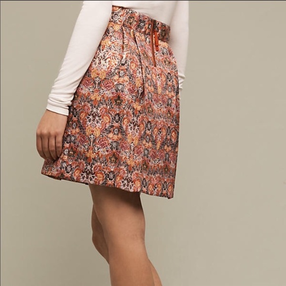 Anthropologie Maeve Rosia Skirt-i6 - Picture 3 of 8
